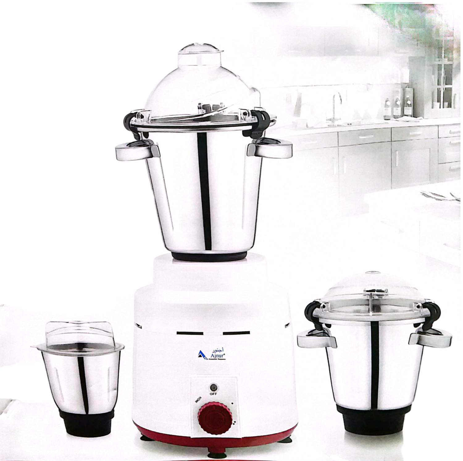 Ajnur 1600W Mixer and Grinder