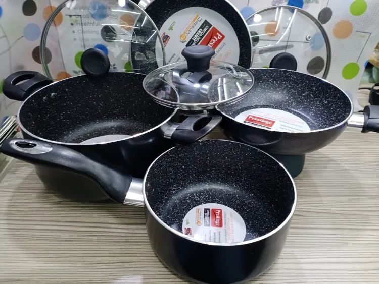 Kiam Nonstick Marble Coated 7pes Set