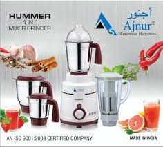 Ajnur Hummer Mixer Grinder 4 in 1
