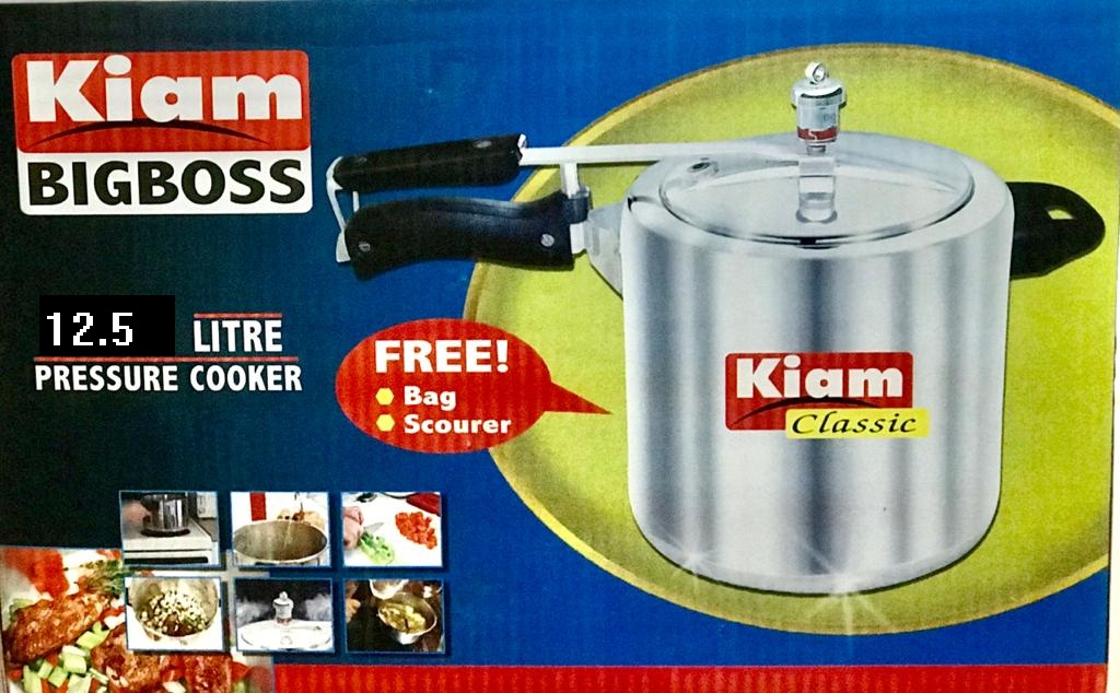Kiam Classic Big Boss Pressure Cooker 12.5 Liters