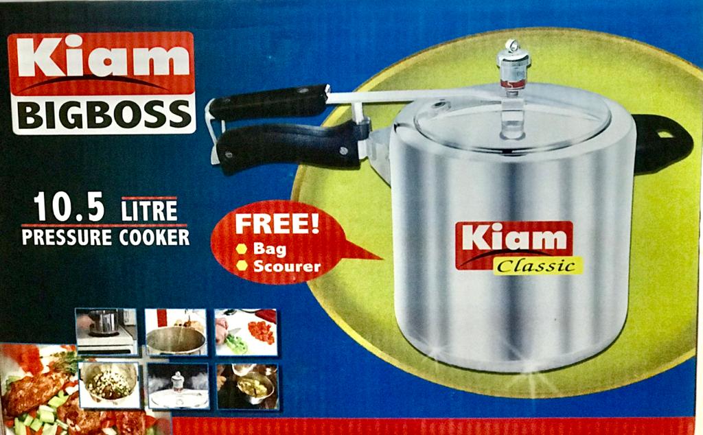 Kiam Classic Big Boss Pressure Cooker 10.5 Liters