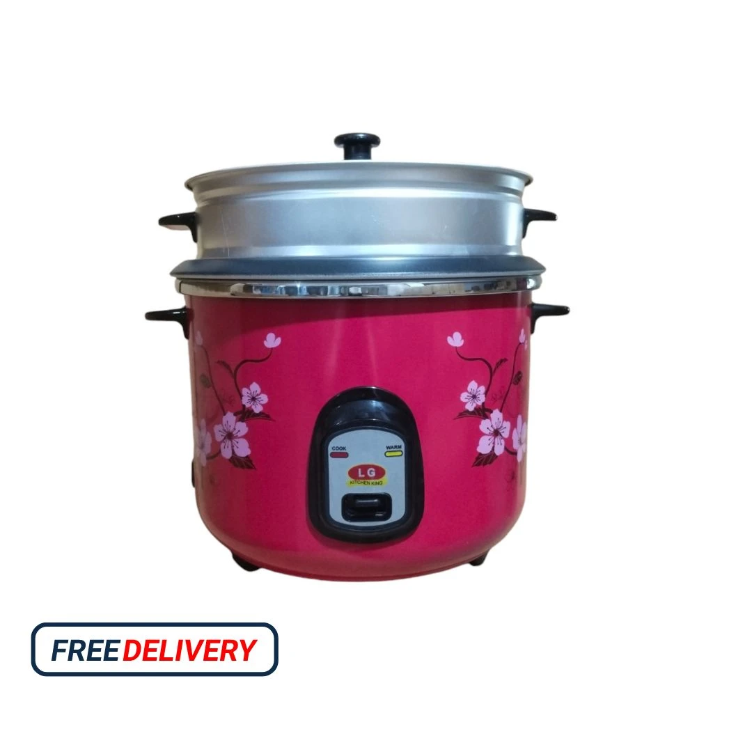 LG Rice cooker 1.8 ltr with Double pot