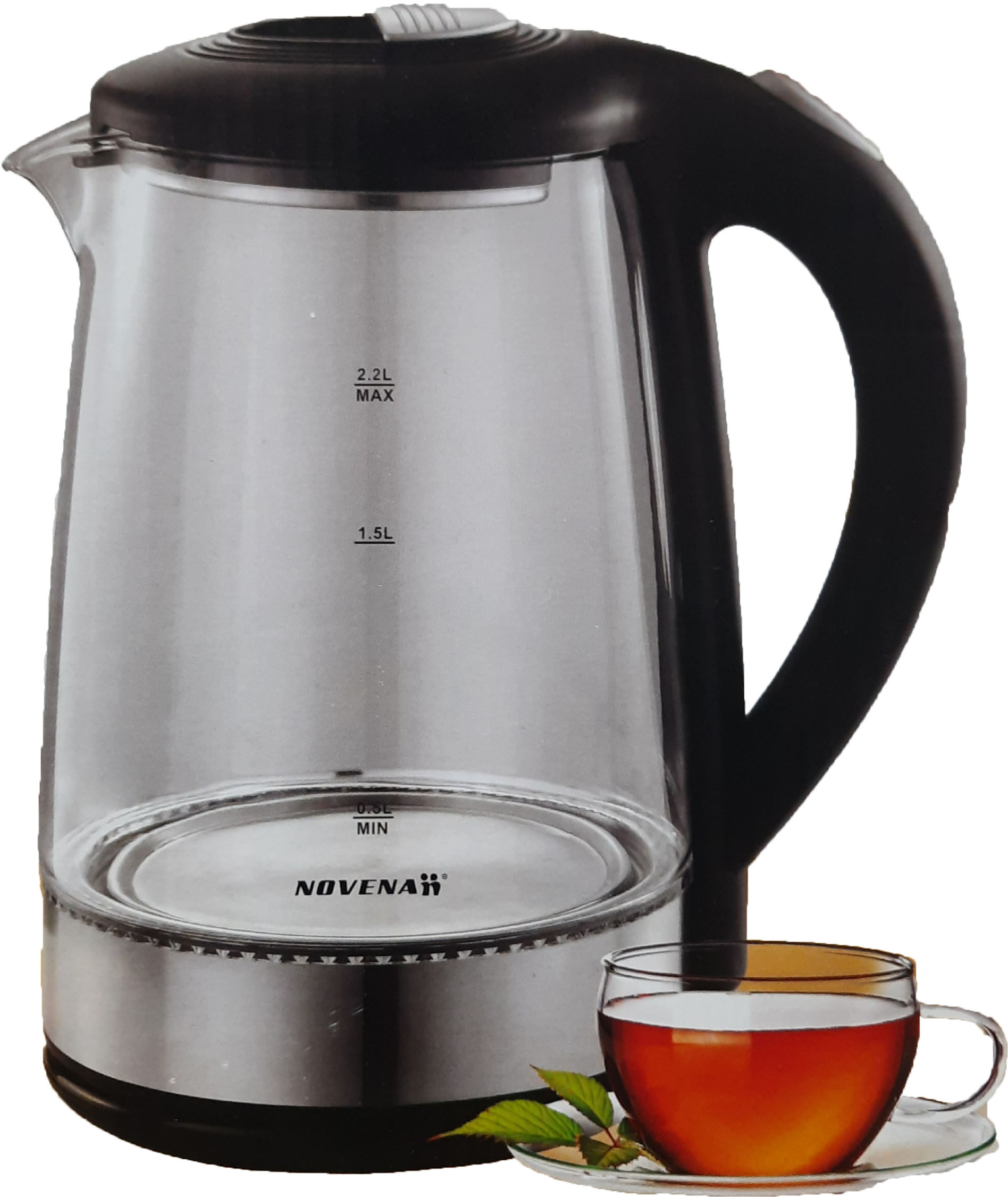 Prestige PGKL Crystal Glass Electric Kettle - 1.8 Litre
