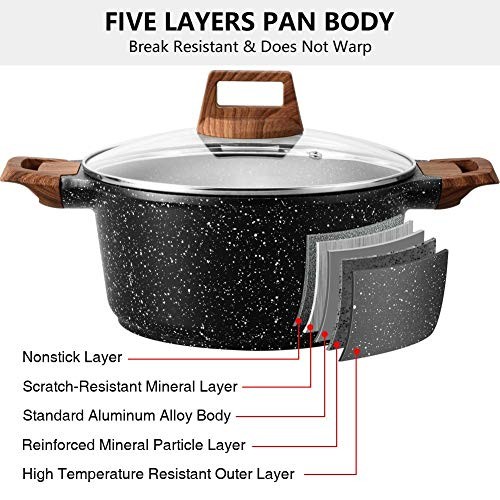 kiam Die casting nonstick cookware cassarol