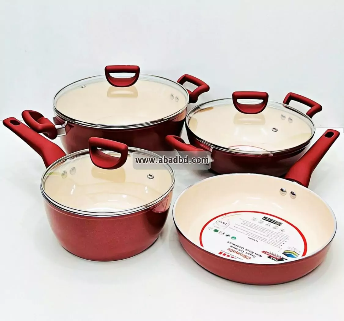 abad-bd-1-688b7cb19f02c (2) Kiam 7pcs Set Super Ceramic Nonstick Cookware Red - Image 1
