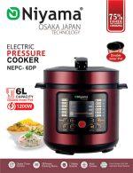 Niyama Electric Pressure Cooker Double Pot 6L - Image 2