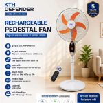 Defender 2936HRS 16″ AC-DC Rechargeable Full Stand Fan with Remote