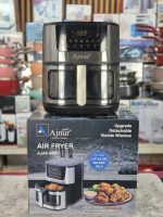 Ajnur 10 Litre Digital Air Fryer AJAF-68D with Visible Window & Low Oil Cooking