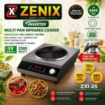 Zenix Infrared Cooker 2500w Inverter Technology - Image 3
